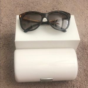Like new! Tortoise cat eye Jimmy Choo sunglasses